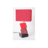 Lampe Rouge 2 Cubes SOCADIS