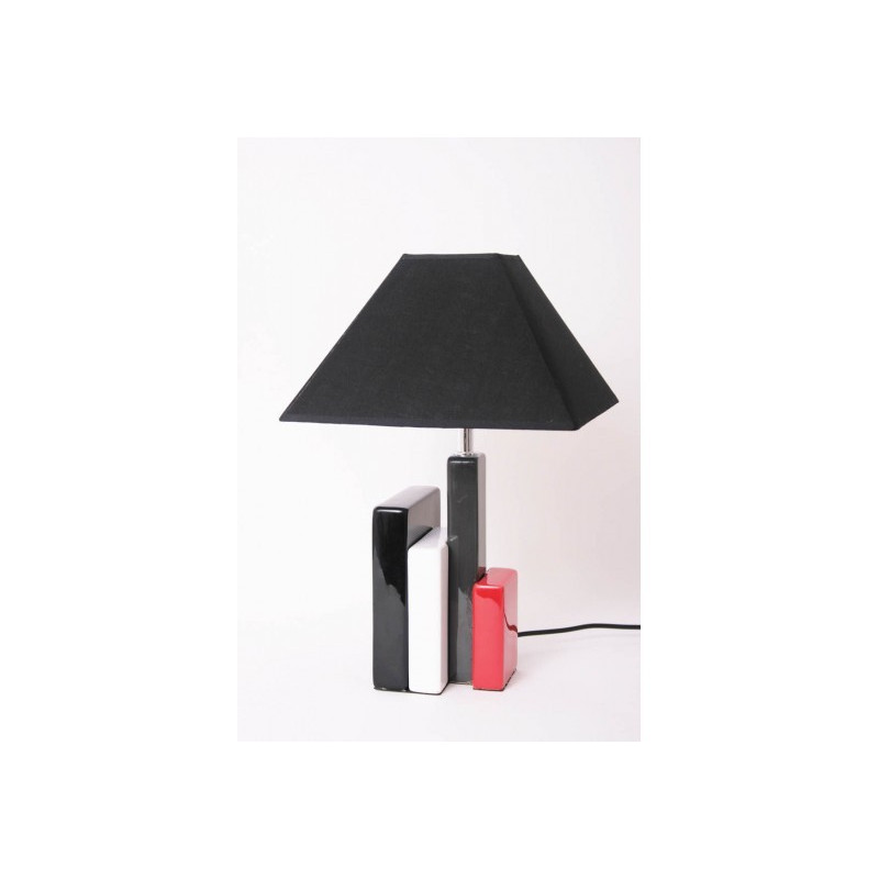 Lampe Bâtons Rouge/Noir/Blanc SOCADIS