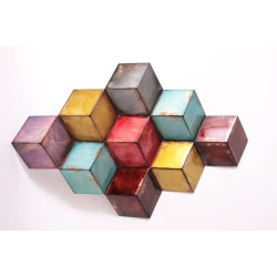 Empilement Cubes Multicolores SOCADIS