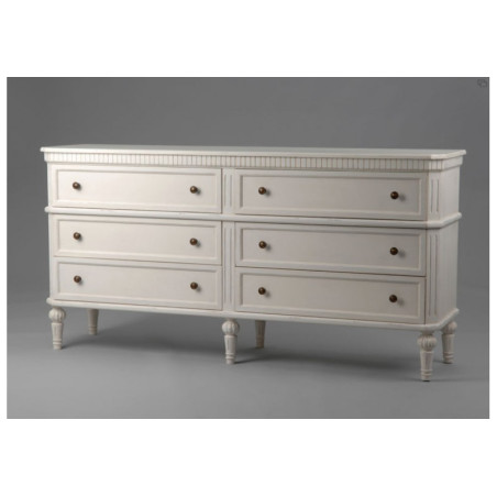 Commode Double 6 Tiroirs Leonie AMADEUS