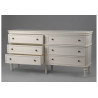 Commode Double 6 Tiroirs Leonie AMADEUS