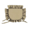 Galettes de chaise garni coton lin