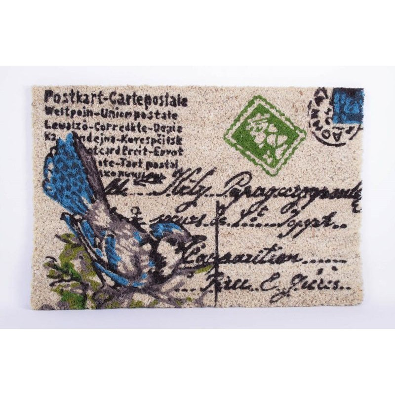 Paillasson Carte Postale Oiseau