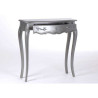 Console 1 Tiroir Murano Argent Amadeus