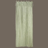 Rideau vichy vert 250x110