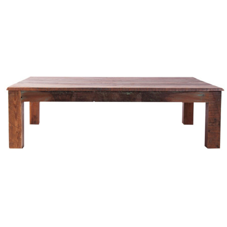 table basse rectangulaire en bois exotique naturel Vical Home