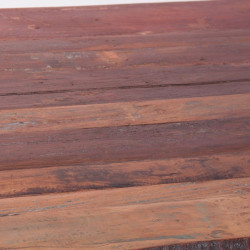 table basse rectangulaire en bois exotique naturel Vical Home