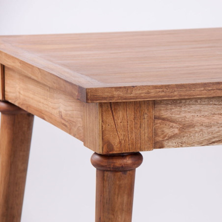 table à manger moderne en bois exotique style scandinave Vical Home