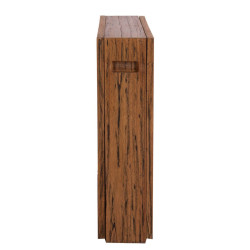 table pliante en bois exotique moderne Vical Home