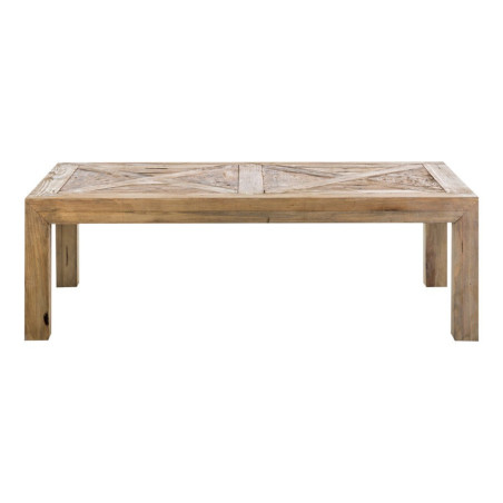 Table basse XXL rectangulaire sculptée naturel Vical Home