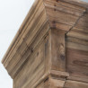 Vitrine 2 portes sculptées en bois naturel Vical Home