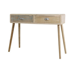 Console 2 tiroirs bicolore scandinave Vical Home