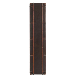 étagère 4 plateaux bois marron 102x42x182cm