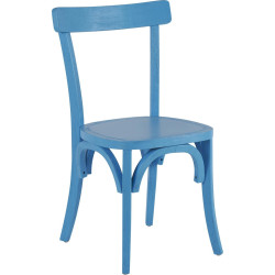 Chaise de cuisine Dansk Chêne Bleu 49x48xH85,5cm (Lot de 2)