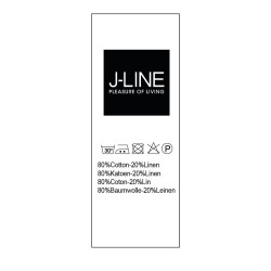 Plaid délavé Lin Blanc J-Line
