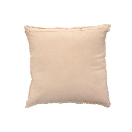 Coussin Lin Rose Clair 45X2X45 cm