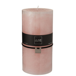 Bougie Cylindrique Rose...