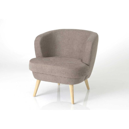 Fauteuil Dagmar Taupe