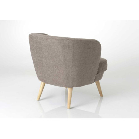 Fauteuil Dagmar Taupe