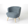 Fauteuil Dagmar Bleu