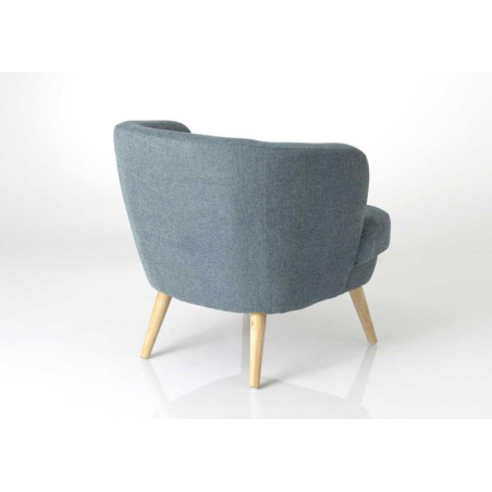 Fauteuil Dagmar Bleu