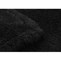 Plaid cocoon noir 130x170 cm