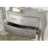 Commode 2 tiroirs murano argent new silver Amadeus