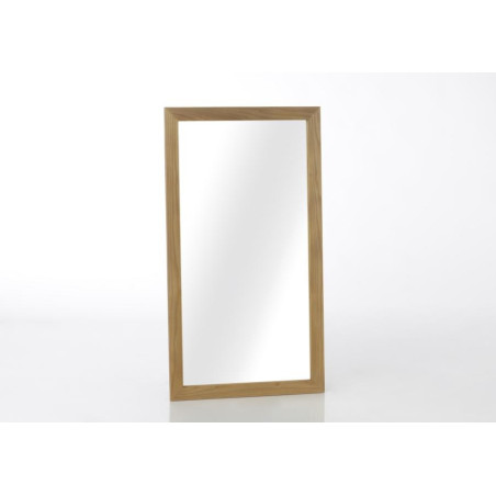 Miroir style scandinave rectangulaire 60x110 cm FRENE