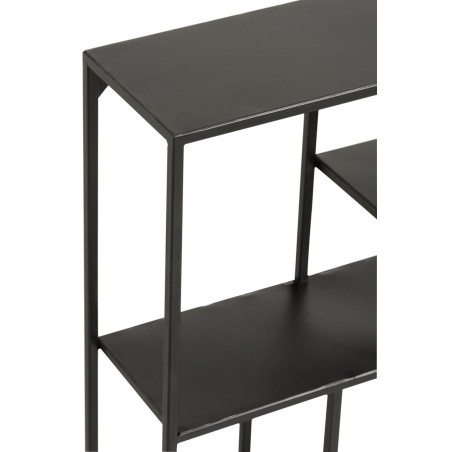 Etagere Murale 6 Niveaux Metal Noir