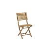 Chaise pliable en bambou naturel