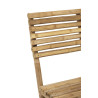 Chaise pliable en bambou naturel