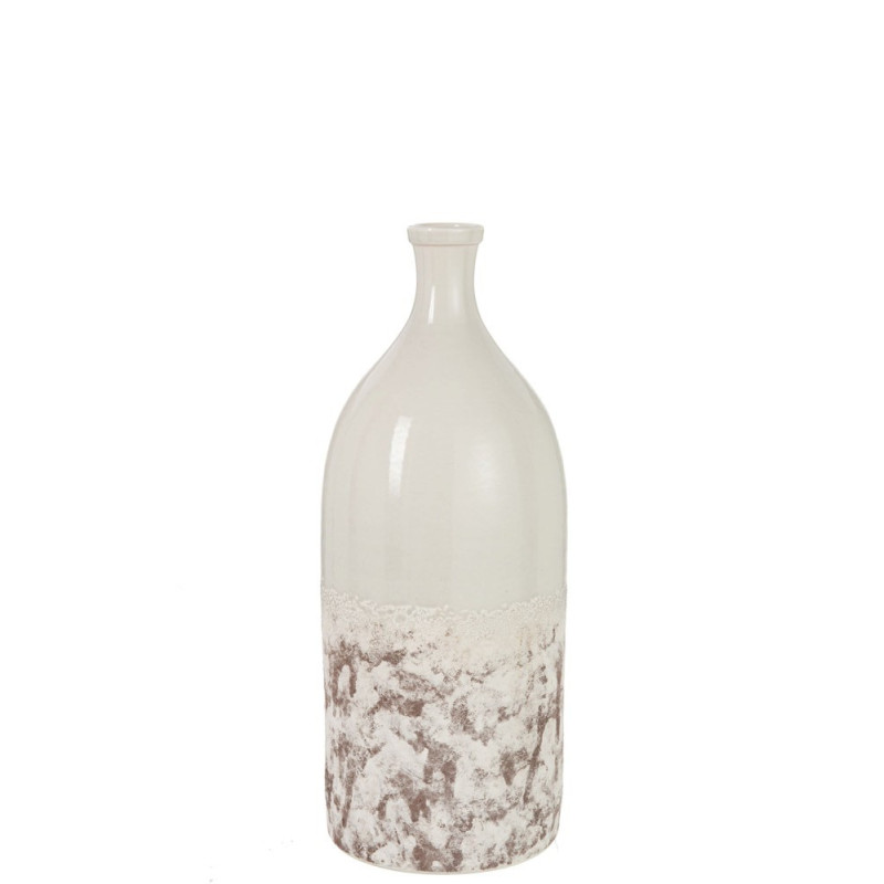 Vase Oceane Ceramique Marron