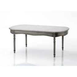 Table basse Médaillon gris
