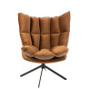 Fauteuil Relax textile marron  J-Line