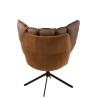 Fauteuil Relax textile marron  J-Line