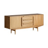 Buffet scandinave 2 portes 3 tiroirs NYRY