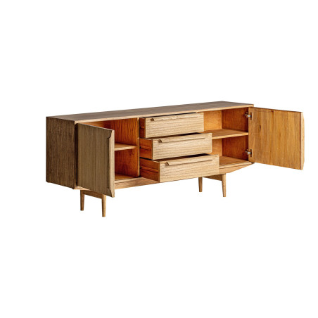 Buffet scandinave 2 portes 3 tiroirs NYRY