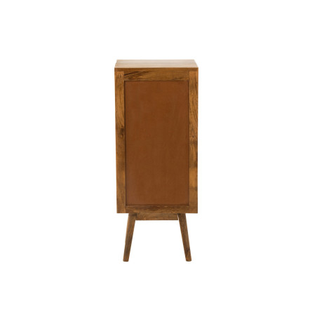 Chiffonnier Lora 4 tiroirs bois de manguier marron