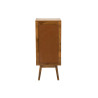 Chiffonnier Lora 4 tiroirs bois de manguier marron