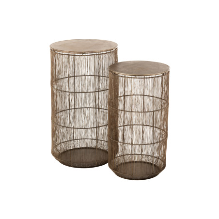 Set de 2 tables panier J-line