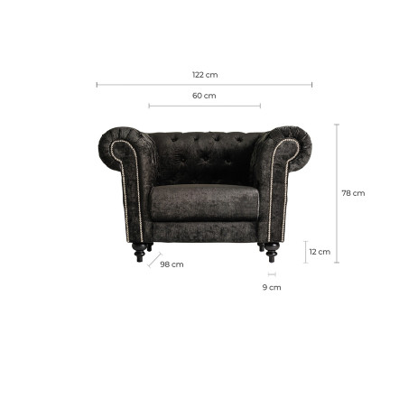 Fauteuil Crawley Vical Home