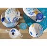 Lot de 6 Assiettes creuses Calypso