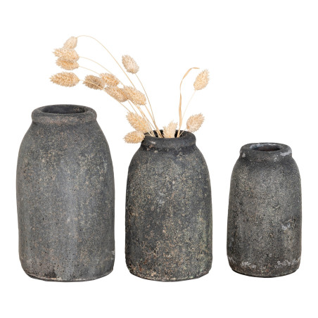 Ensemble de 3 vases Velas Terracotta