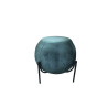 Grand pouf design Wilem en velours vert émeraude