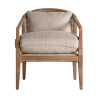 Fauteuil Gistel en bois de frêne Vical Home