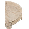 Table basse Sana en bois recyclé blanc cérusé