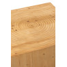 Table basse carré en bois