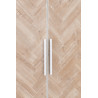 Armoire 2 portes en bois Chevron