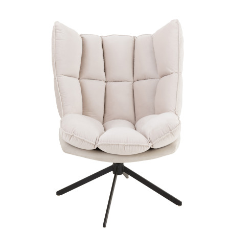 Fauteuil pivotant Relax beige