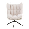 Fauteuil pivotant Relax beige